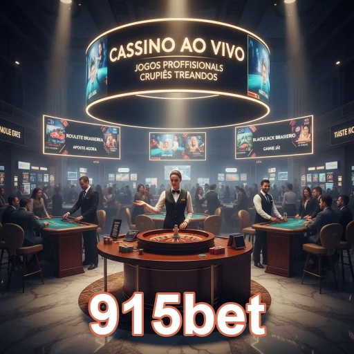 Jogador desfrutando de experiência VIP na 915bet em cassino ao vivo.