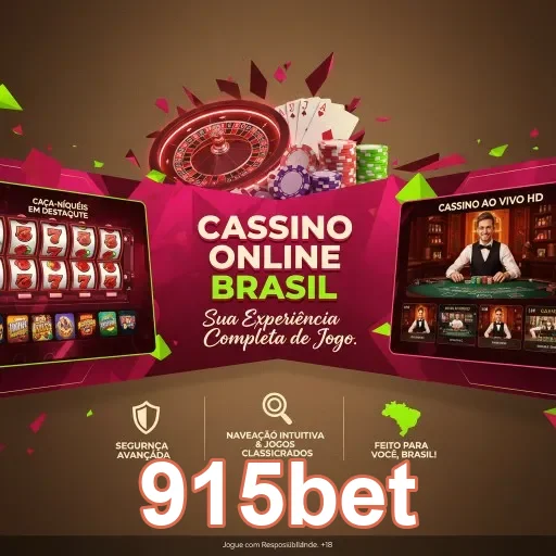 Serviços VIP da 915bet com caça-níqueis e cassino ao vivo.