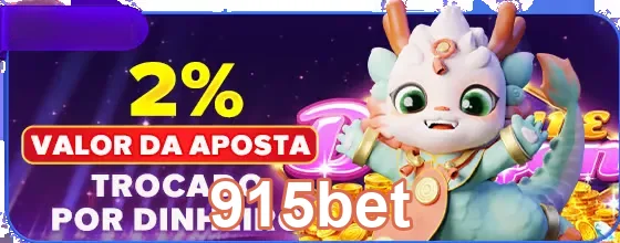 Personagem interativo do 915bet em promoção de aposta.